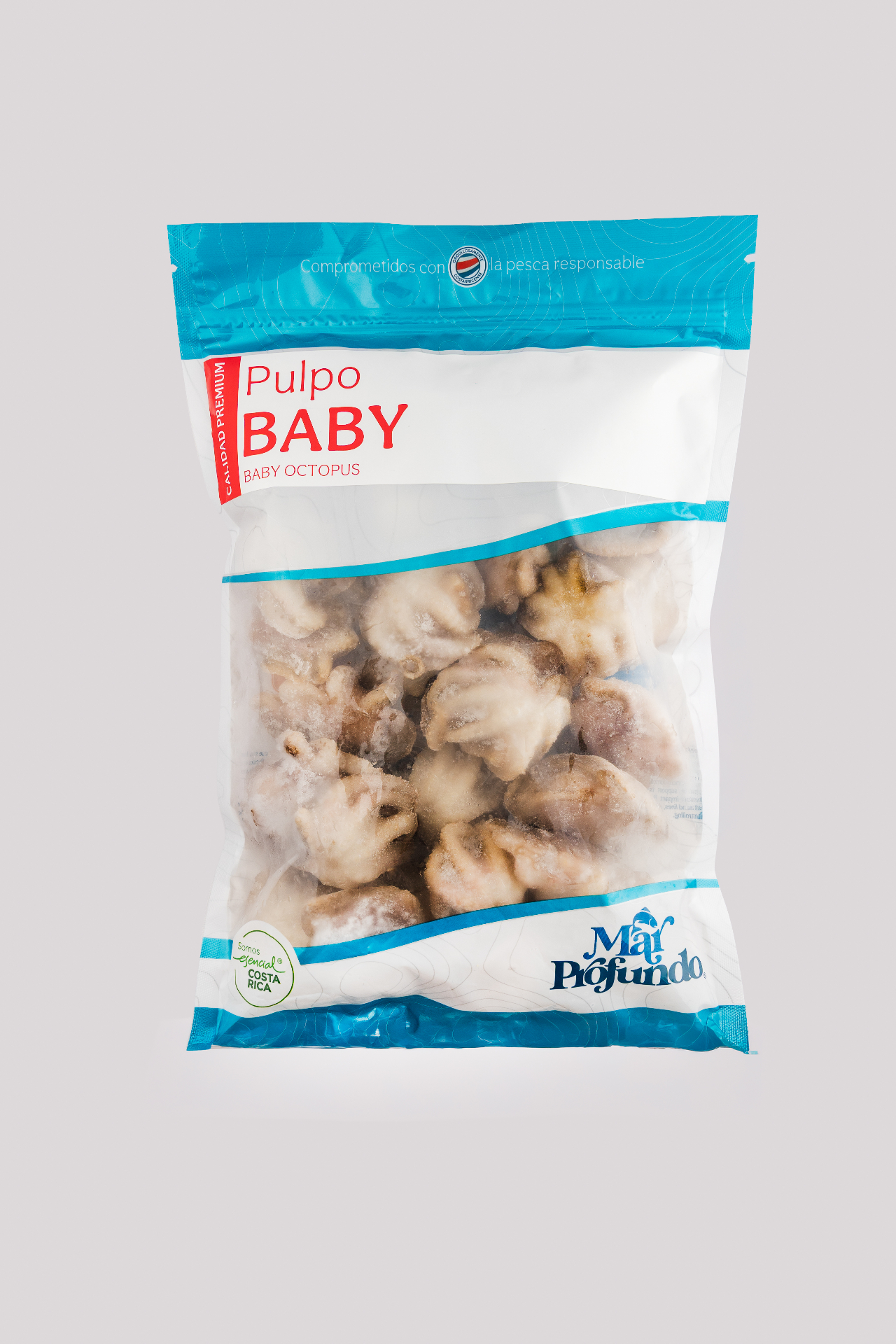 Pulpo Baby — empaque