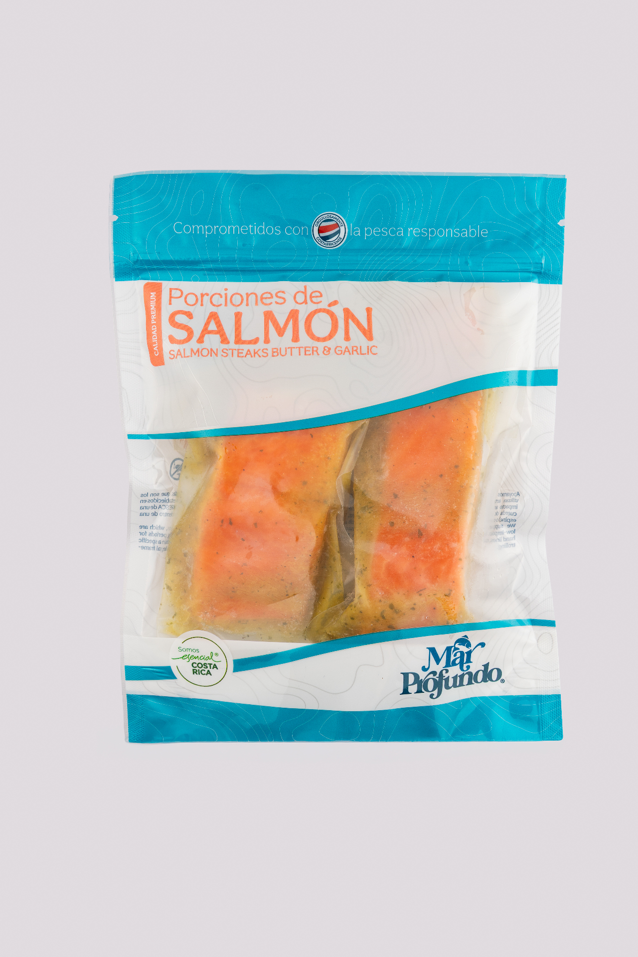 Porciones de Salmón — empaque